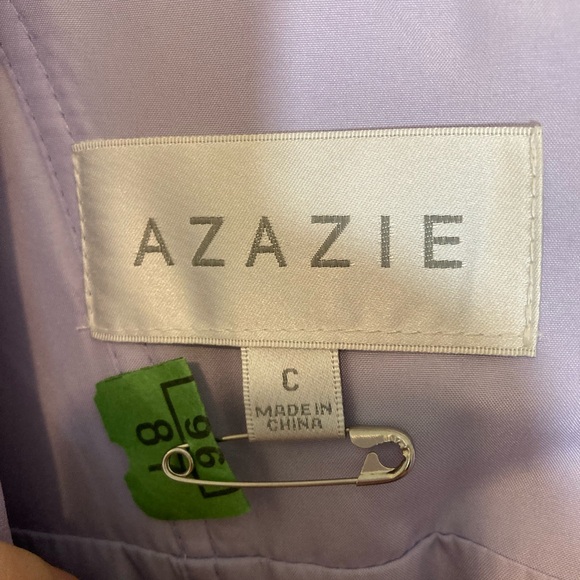 Elegant Lavender Sleeveless Dress, Azazie, size C, Excellent condition - Picture 2 of 2